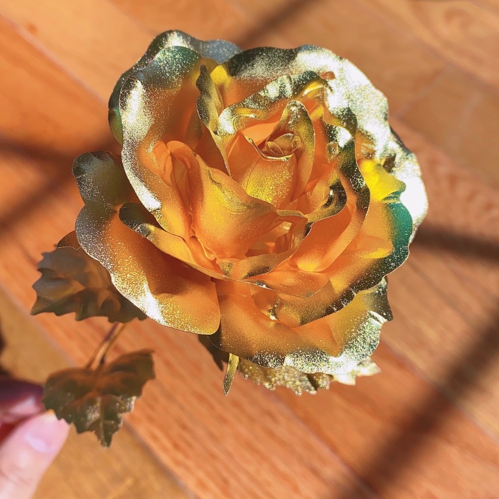 Forever 24K gold rose